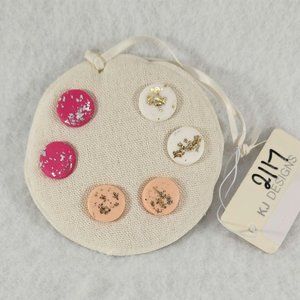 KJ Designs Clay Earrings #181